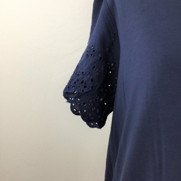 Kindred Bravely Navy Maternity/Nursing Top l - Picture 8 of 13